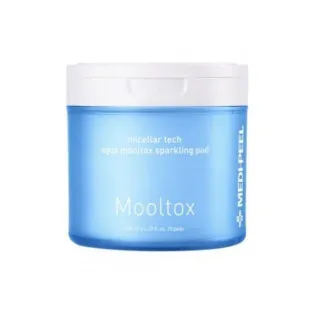Пилинг-педы для увлажнения и очищения кожи лица Medi Peel Aqua Mooltox Sparkling Pad 70шт