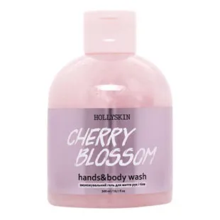 Зволожувальний гель для миття рук і тіла Hollyskin Cherry Blossom 300 ml