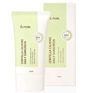 Солнцезащитный крем с экстрактом центеллы IUNIK Centella Calming Daily Suncreen, SPF 50+ PA++++ (60ml)