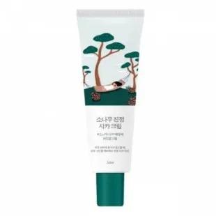 Крем для лица успокаивающий с экстрактом игл сосны Round Lab Pine Calming Cica Cream, 50ml