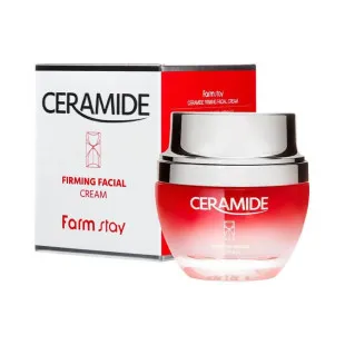 Крем Для Интенсивного Увлажнения и Восстановления Кожа С Керамидами FarmStay Ceramide Firming Facial