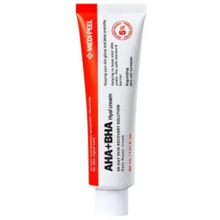 Крем-пилинг для лица восстанавливающийся с кислотами MEDI-PEEL AHA BHA 28 Days Hyal Cream 30ml