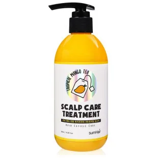 Шампунь успокаивающий с экстрактом манго для волос SUMHAIR Scalp Care Shampoo #Tropical Mango Tea