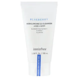 Балансуюча пінка з екстрактом чорниці Innisfree Blueberry Rebalancing 5.5 Cleanser 100mL