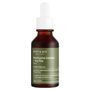 Успокаивающая сыворотка Mary&May Houttuynia Cordata + Tea Tree Serum 30ml