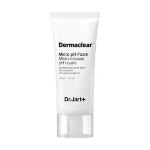 Гель-пенка для умывания глубокой очистки Dr.Jart Dermaclear Micro pH Foam 30ml