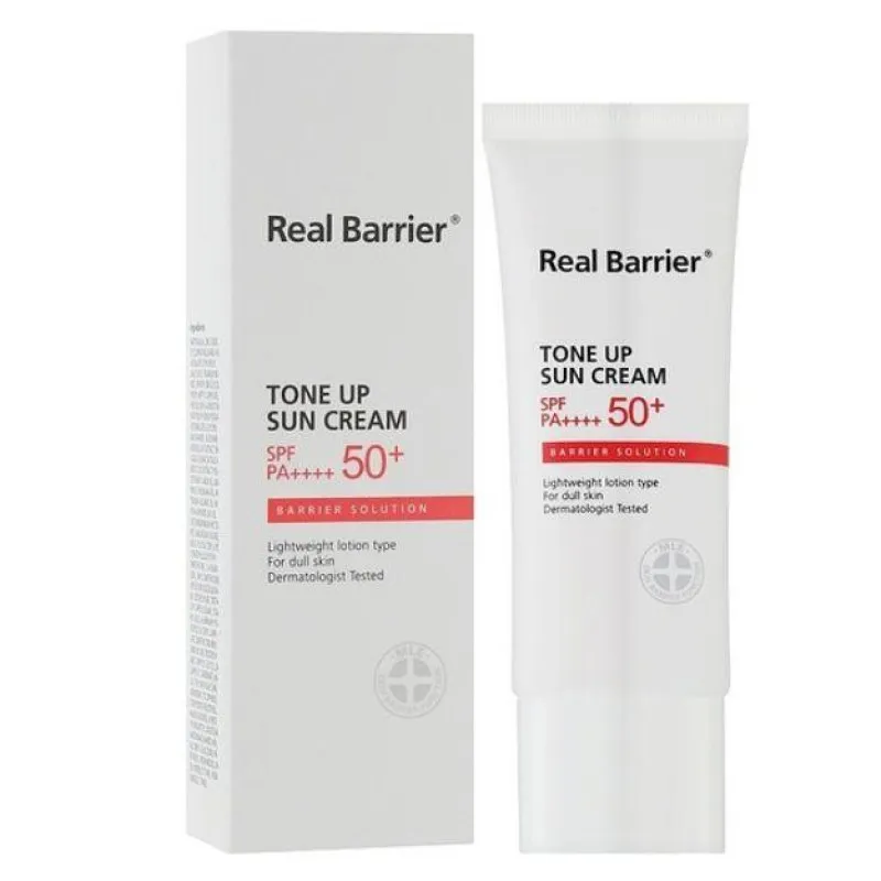Real Barrier Tone Up Sun Cream SPF50+ PA++++ 40 мл