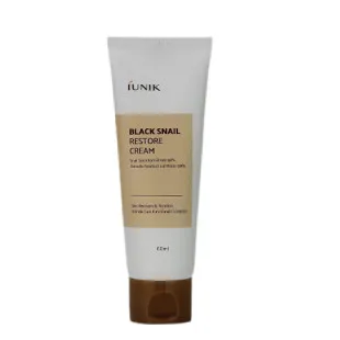 Крем для лица восстанавливающий антивозрастной с муцином черной улитки IUNIK Black Snail Restore Cream