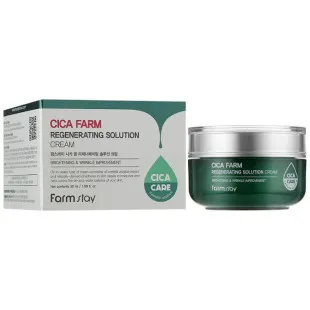 Крем для лица с центелой FarmStay Cica Farm Regenerating Solution Cream 50ml
