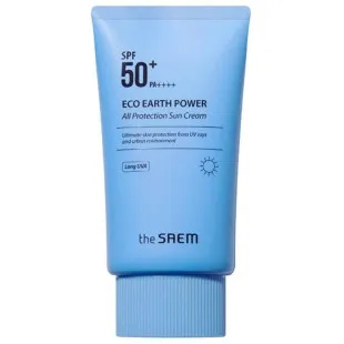 Сонцезахисний крем The Saem Eco Earth All Protection Sun Cream 50ml