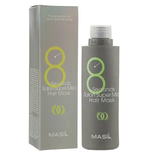 Маска восстанавливающая для ослабленных волос Masil 8 Seconds Salon Super Mild Hair Mask (200ml)