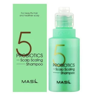 Шампунь для глубокой очистки кожи головы Masil 5 Probiotics Scalp Scaling Shampoo 50ml