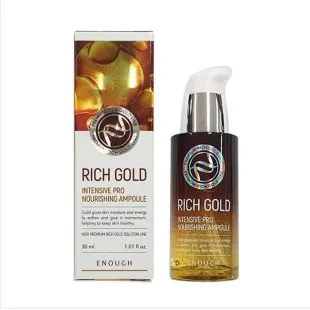 Сыворотка восстанавливающая, с компонентами золота Enough Rich Gold Intensive Pro Nourishing Ampoule 30m