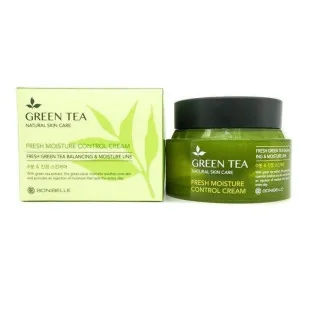 Зволожуючий крем з екстрактом зеленого чаю Enough Bonibelle Green Tea Fresh Moisture Control Cream 8