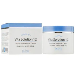 Увлажняющий крем JIGOTT VITA SOLUTION 12 MOISTURE AMPOULE CREAM 100ml