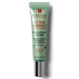 СС-крем корректирующий с зелеными пигментами для лица Erborian СС Red Correct