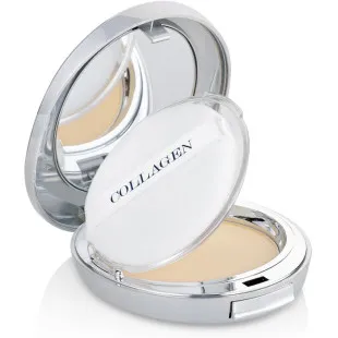 Пудра с коллагеном с сменным блоком для лица Enough Collagen 3 in 1 Whitening Moisture Two Way Ca
