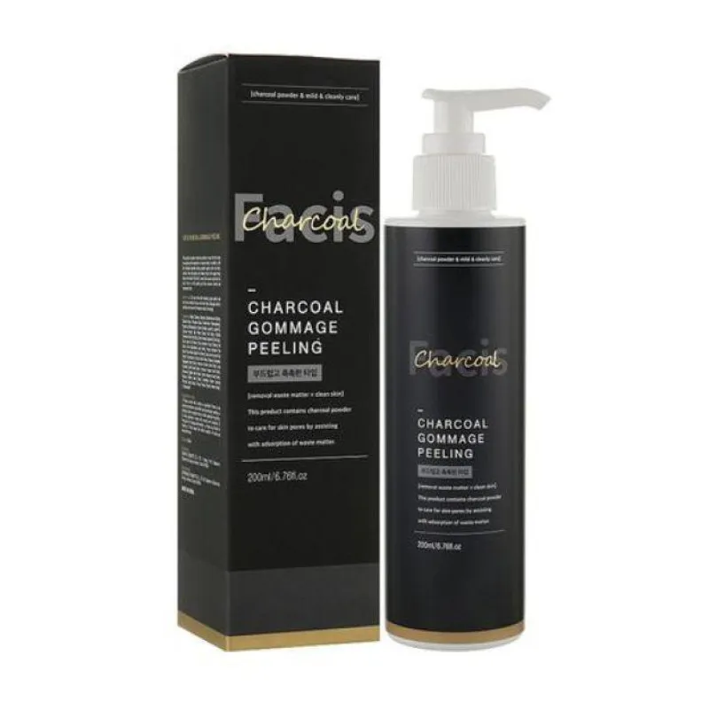 FACIS CHARCOAL GOMMAGE PEELING 200 мл