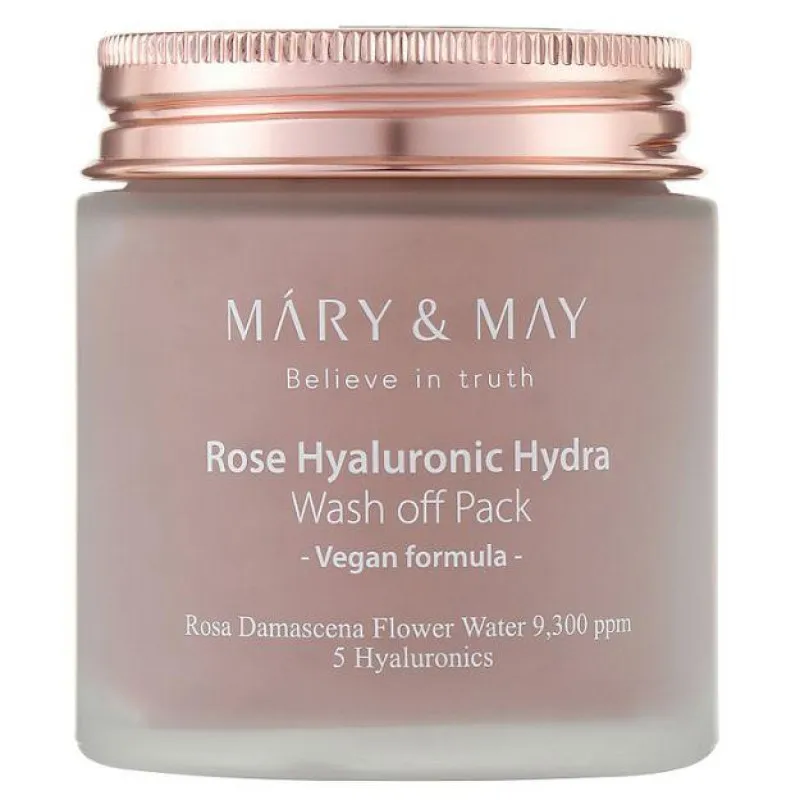 Mary&May Rose Hyaluronic Hydra Wash off Pack 125 г
