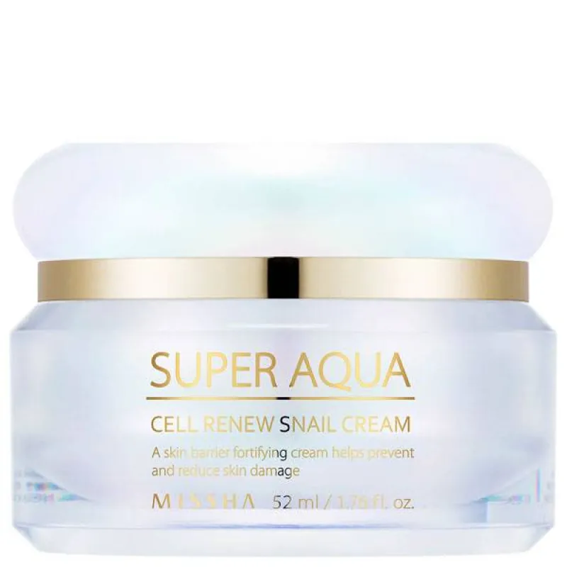 Missha Super Aqua Cell Renew Snail Cream 52 мл