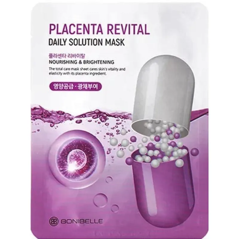 Enough Bonibelle Placenta Revital Daily Solution Mask 23 мл