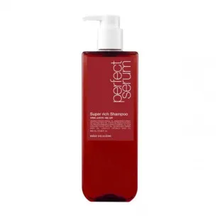 Шампунь Для Поврежденных Волос С Маслом Шиповника Mise en Scene Perfect Serum Shampoo Super Rich 680m