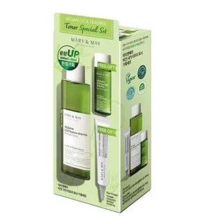 Набір для обличчя з чайним деревом Mary&May Vegan CICA Teatree Toner Special Set  (AHA PHA Blemish T