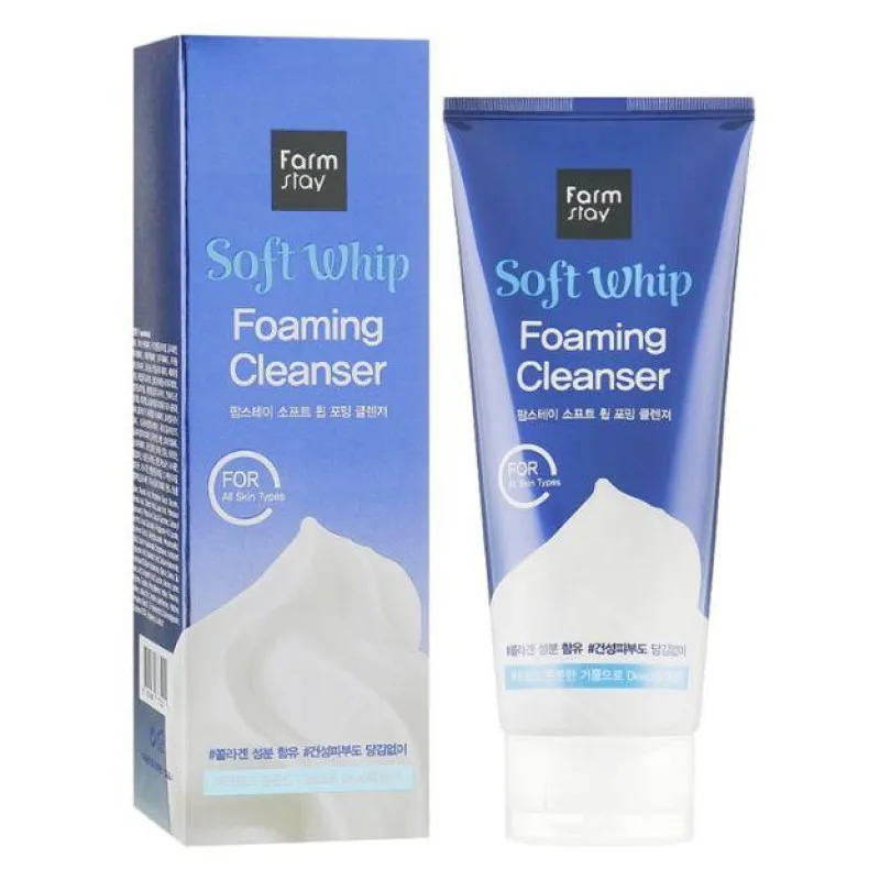 FarmStay Soft Whip Foaming Cleanser 180 мл
