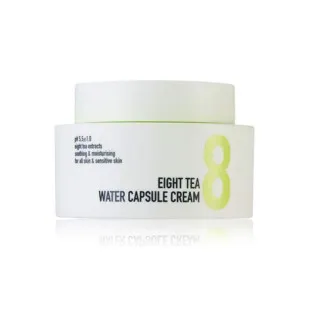 Увлажняющий крем для лица с керамидами, пантенолом и витамином BOM EIGHT TEA WATER CAPSULE CREAM