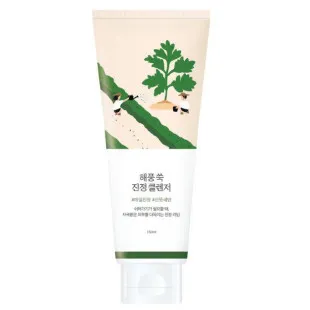 Успокаивающая пенка с морской полынью Round Lab Mugwort CALMING CLEANSER 150ml