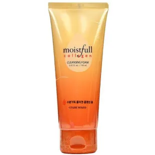 Зволожувальна пінка для вмивання обличчя Etude House Moistfull Collagen Cleansing Foam 150ml