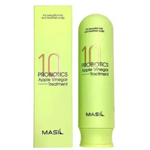 Бальзам від лупи з яблучним оцтом MASIL 10 PROBIOTICS APLLE VINEGAR TREATMENT 300ml