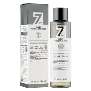 Тонер омолаживающий пептидный May Island 7 Days Secret Peptide 8 Plus Toner 155ml