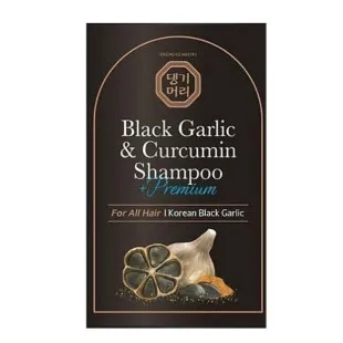 Шампунь премиальный с экстрактом черного чеснока Daeng Gi Meo Ri Black Garlic & Curcumin Shampoo 7m