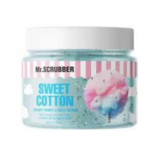 Крем-скраб для рук і тіла Mr.SCRUBBER з ароматом солодкої вати Sweet Cotton
