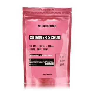 Скраб мерехтливий з морською сіллю для тіла Mr.Scrubber Shimmer Scrub 150g