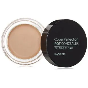 Консиллер THE SAEM Cover Perfection Pot Concealer 01 Clear Beige