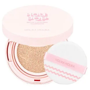 Матуючий кушон для вирівнювання тону шкіри Holika Holika Holi Pop Blur Lasting Cushion 01 Vanilla Bl