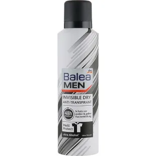 Дезодорант-антиперспирант спрей "Невидимый" Balea Men Invisible Dry Anti-Transpirant 200 ml