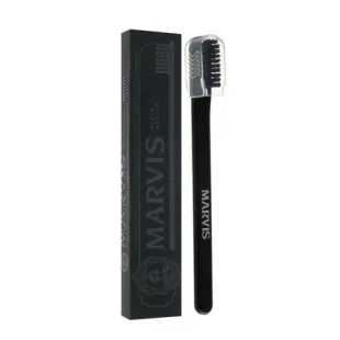 Зубная щетка Marvis Toothbrush средней жесткости, черная, 1 шт.