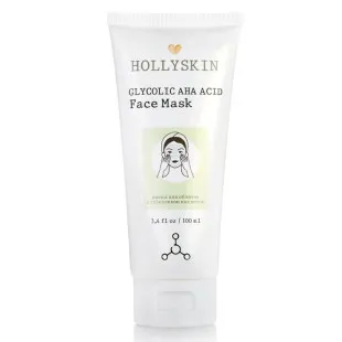 Маска для обличчя із гліколевою кислотою Hollyskin Glycolic AHA Acid Face Mask 100ml