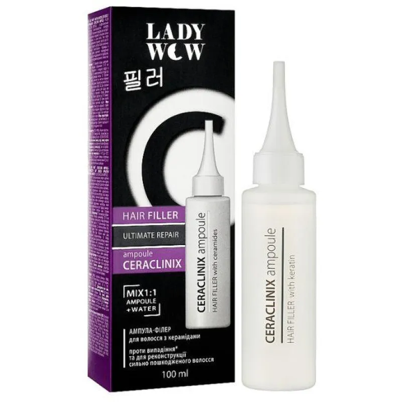 LADY WOW Hair Filler Ceraclinix Ampoule 100 мл