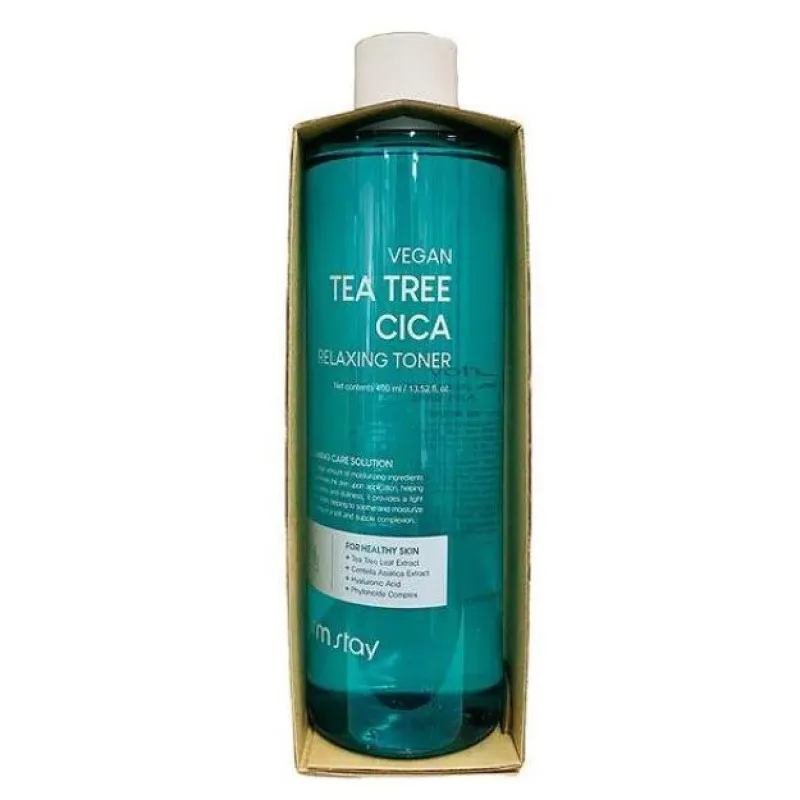 FarmStay Vegan Tea Tree Cica Relaxing Toner 400 мл