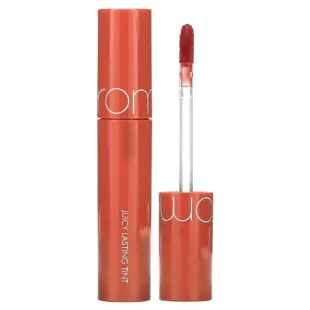 Соковитий тінт для губ у персиковому відтінку rom&nd JUICY LASTING TINT 18 MULLED PEACH