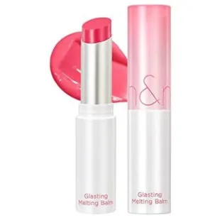 Глянцевий бальзам у ніжно-рожевому відтінку rom&nd GLASTING MELTING BALM 02 LOVEY PINK
