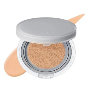 Тональний кушон з матовим фінішем у бежевому відтінку rom&nd Nu Zero Cushion 04 Beige 23 SPF24 PA++