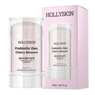 Парфюмированный дезодорант с гиалуроновой кислотой и пребиотиками Hollyskin Prebiotic Deo. Cherry Blos