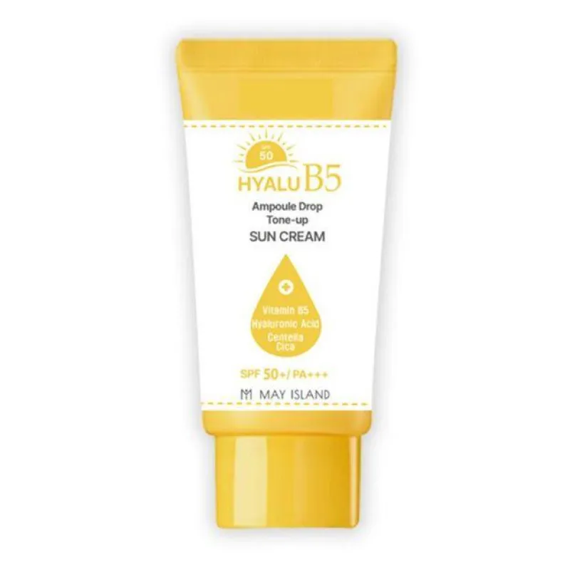 May Island HYALU B5 AMPOULE DROP TONE UP SUN CREAM 70 мл