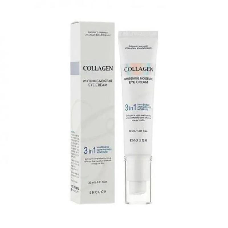 Enough Collagen 3 in 1 Whitening Moisture Eye Cream 30 мл