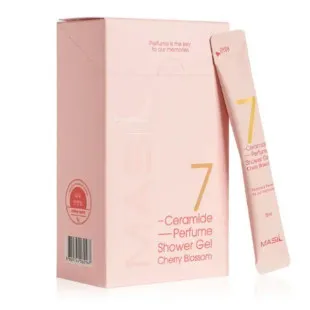 Гель для душа с керамидами с ароматом цветущей вишни Masil 7 Ceramide Perfume Shower Gel Cherry Blos